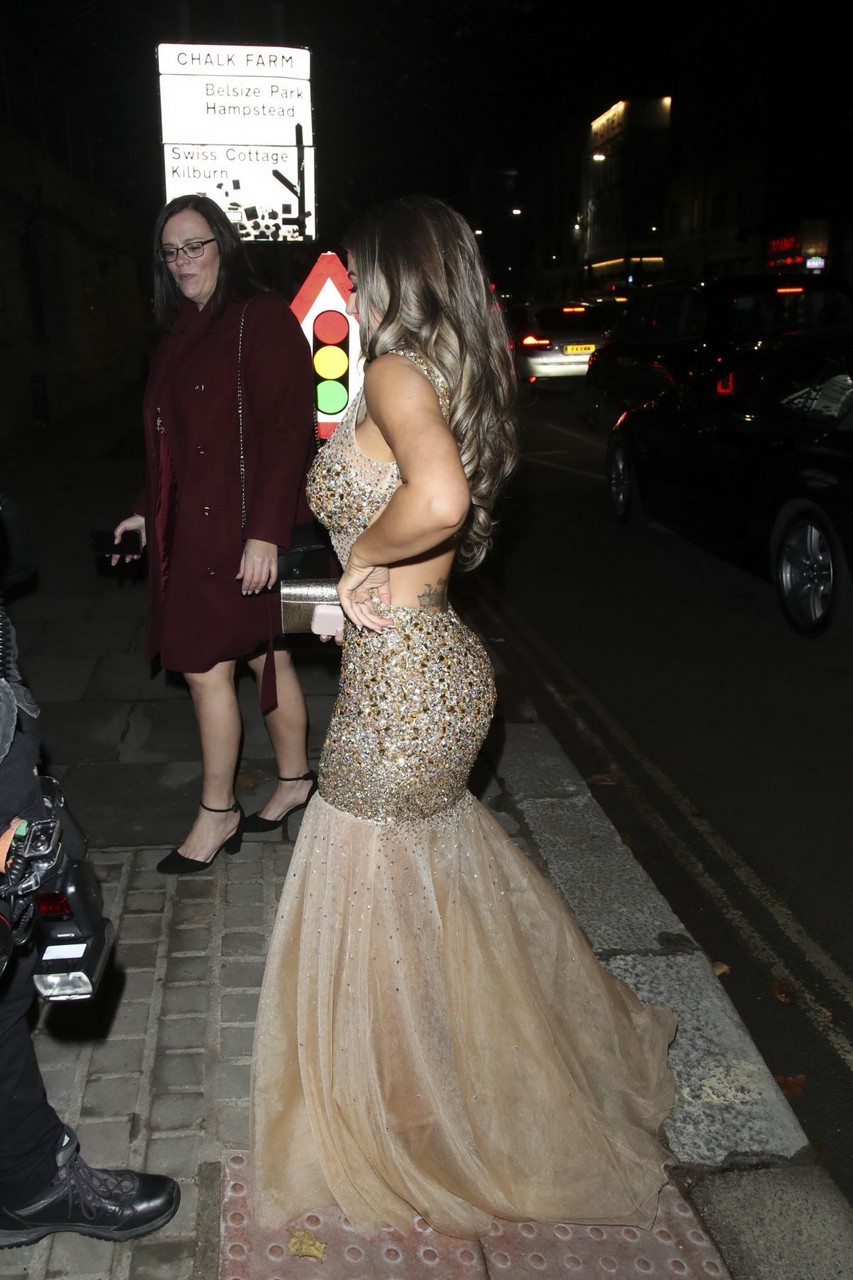 Holly Hagan Arrives Caudwell Children Butterfly Ball London