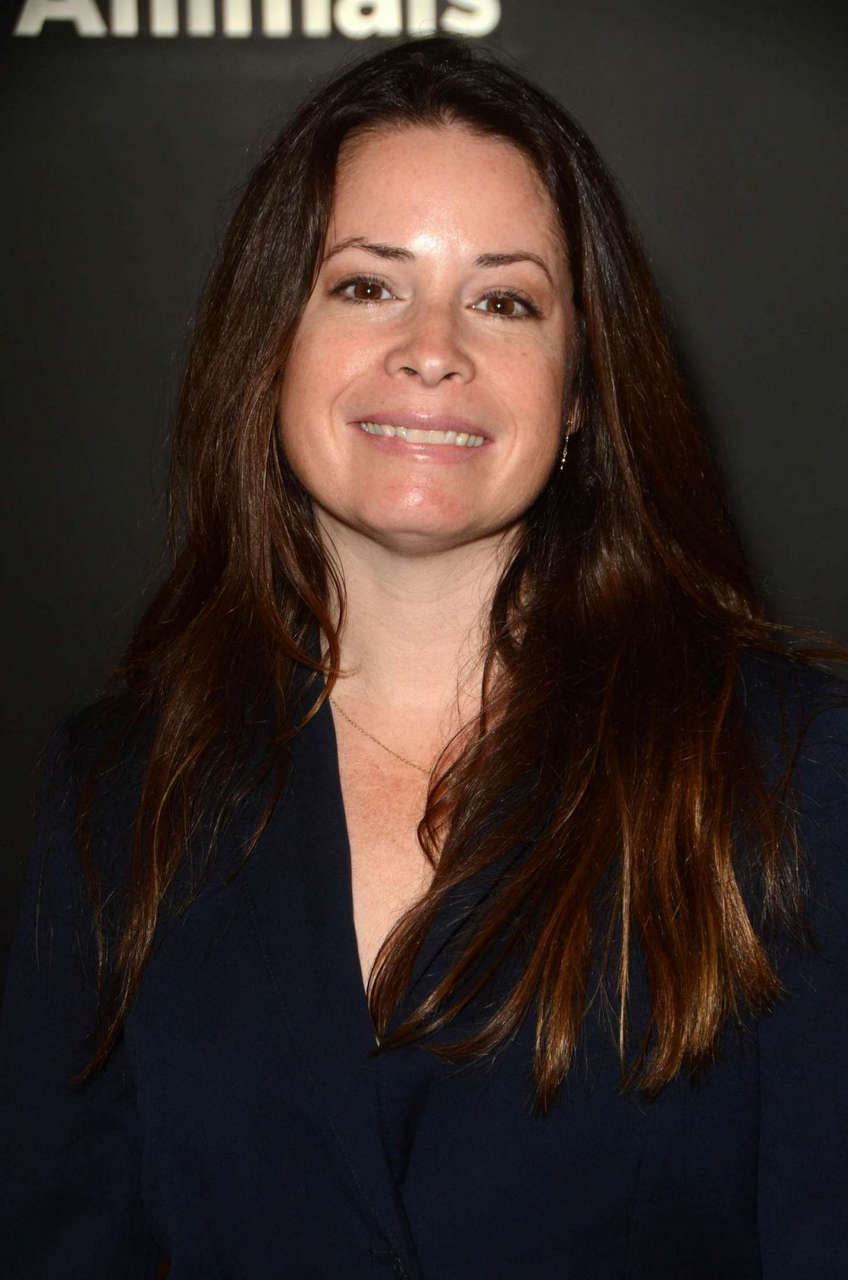 Holly Marie Combs Peta Superbowl Party Los Angeles