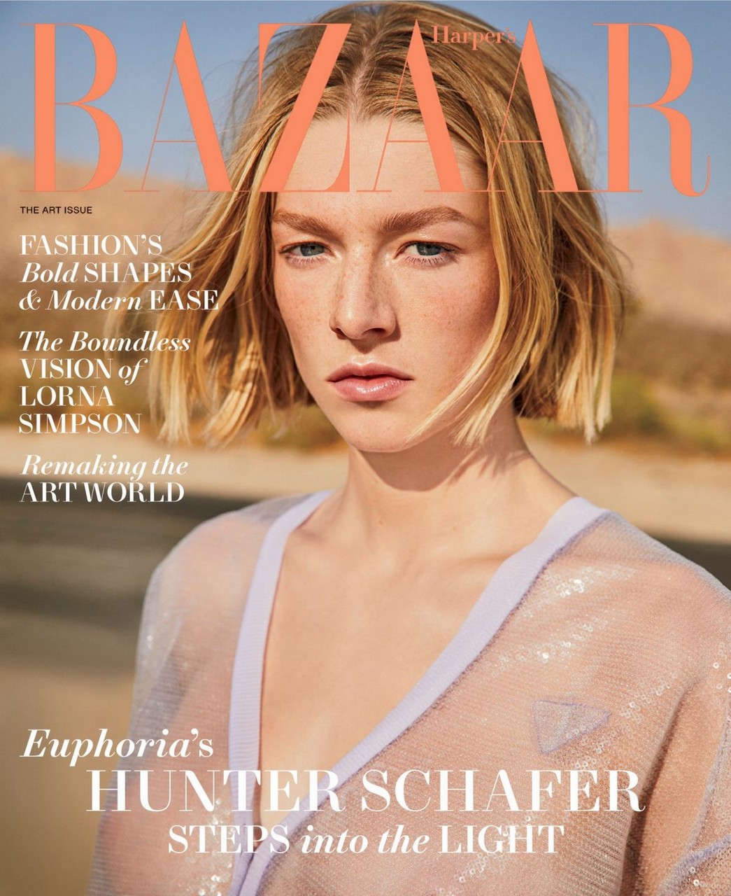Hunter Schafer Harper S Bazaar Magazine December 2021 January