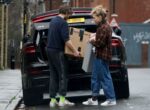 Imogen Poots And James Norton Load Up There Car London