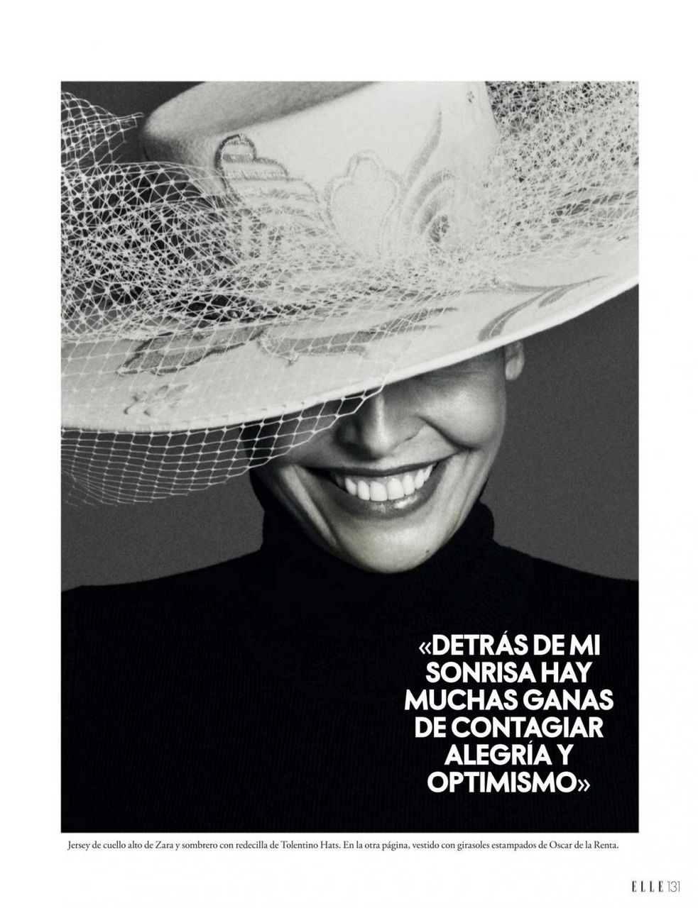 Ines Sastre Elle Magazine Spain November