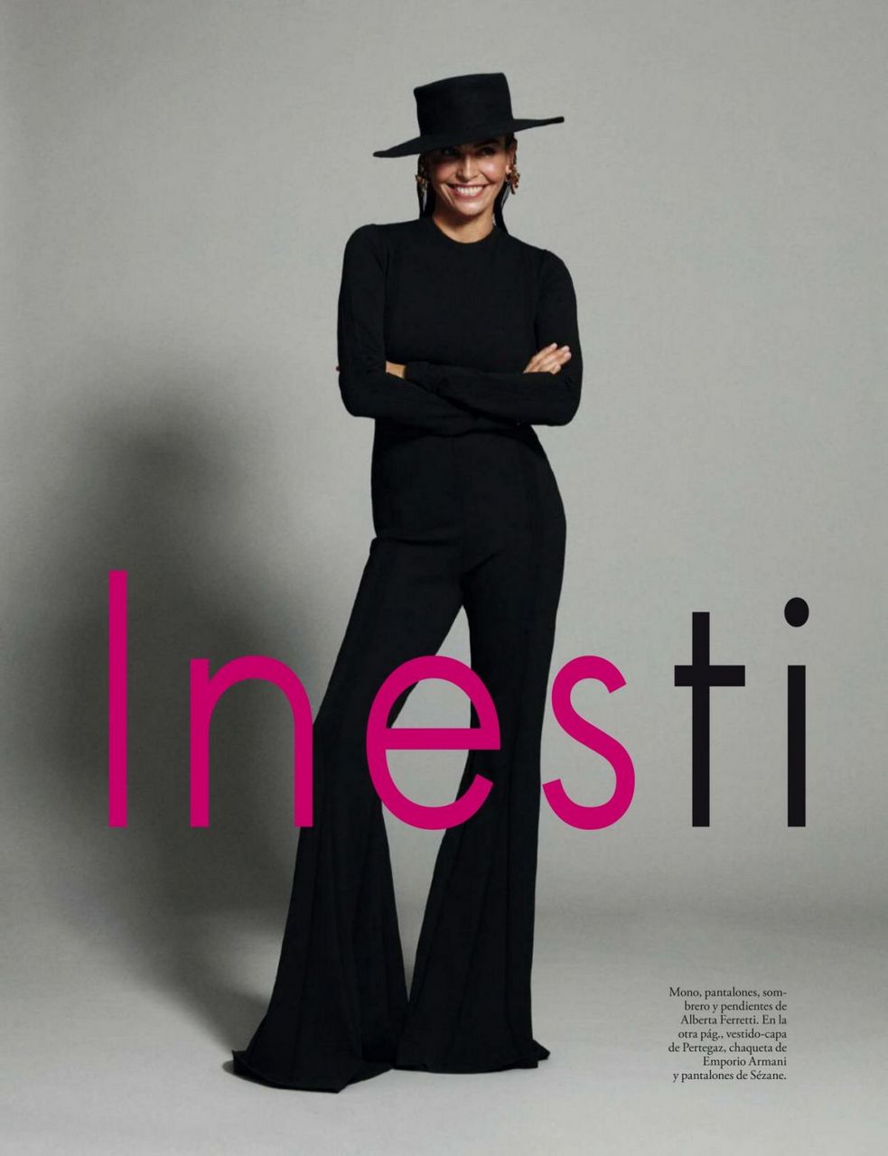Ines Sastre Elle Magazine Spain November