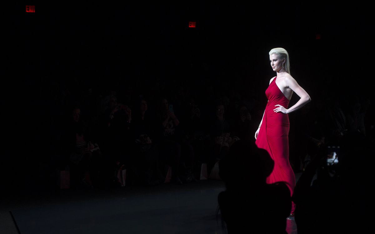 Ireland Baldwin Go Red Women Heart Truth Fashion Show New York
