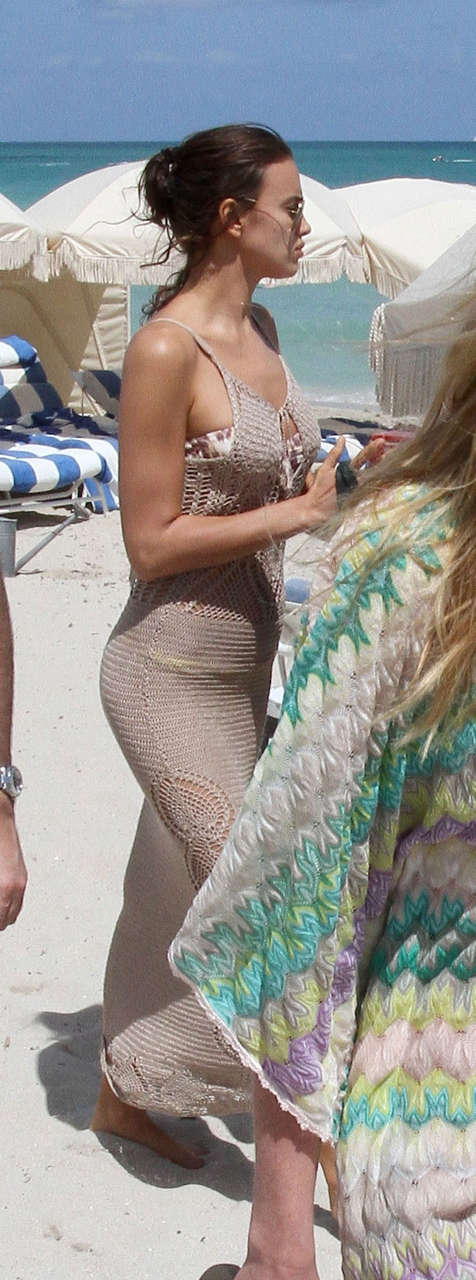 Irina Shayk Bikini Beach Miami