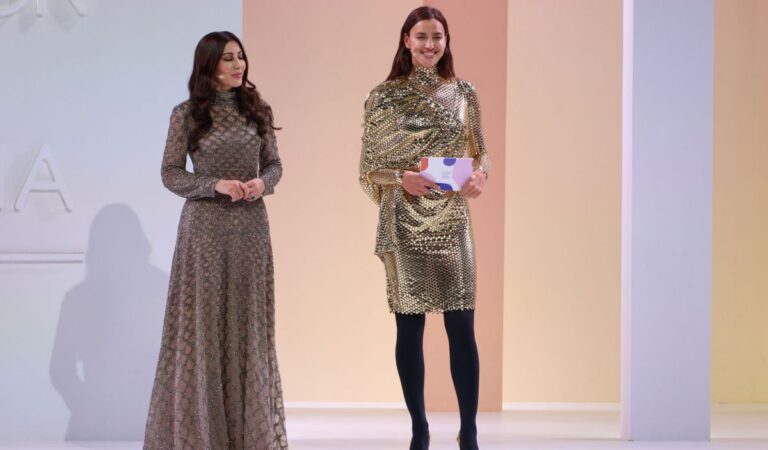Irina Shayk Fashion Trust Arabia Prize 2021 Awards Doha (5 photos)