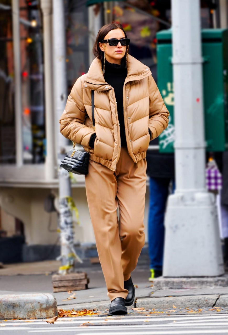 Irina Shayk Out About New York