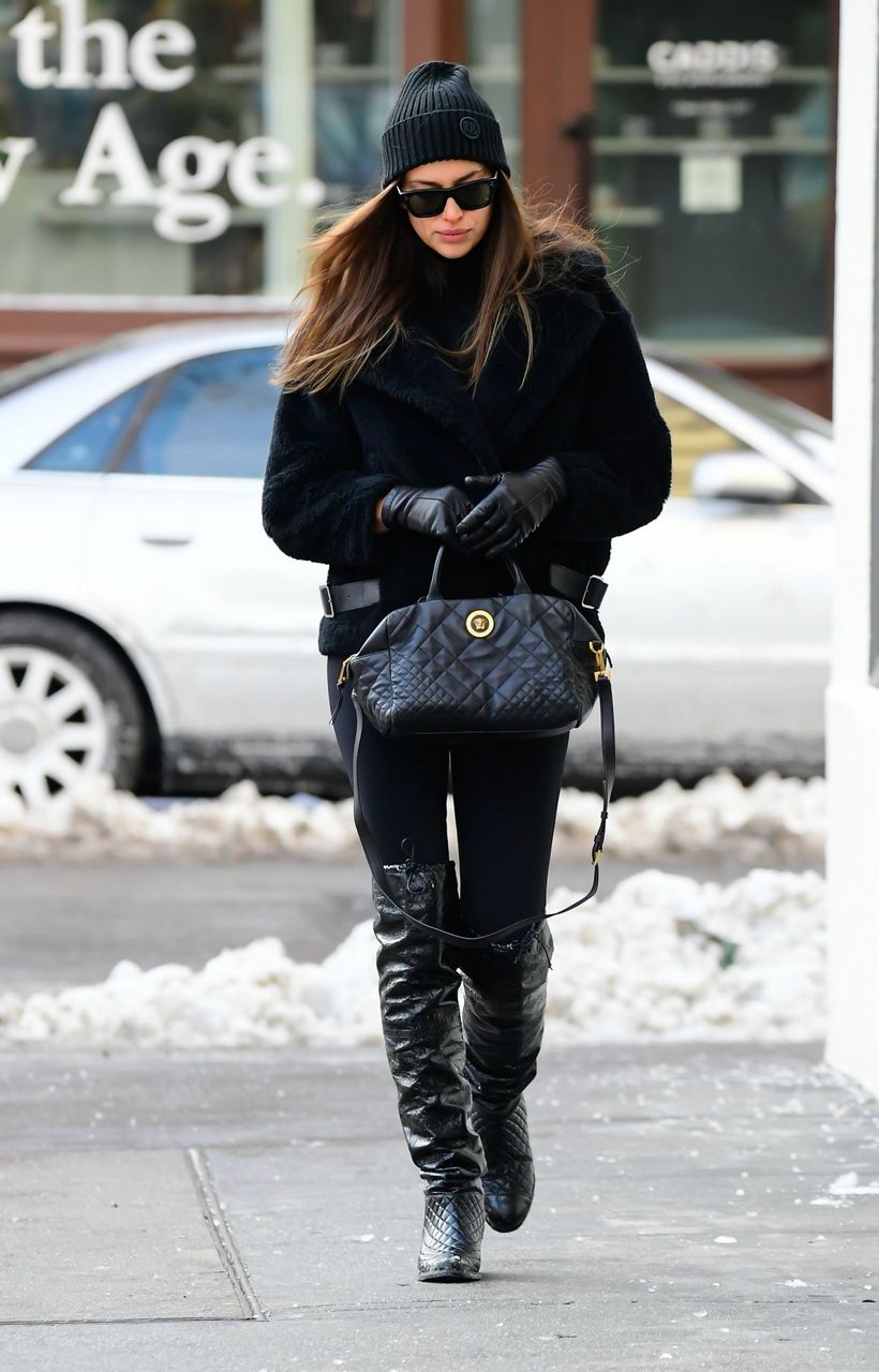 Irina Shayk Out And About New York