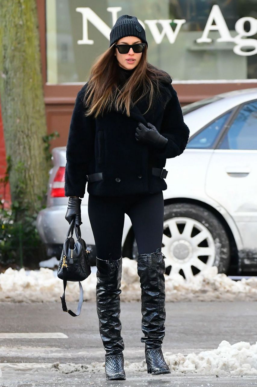 Irina Shayk Out And About New York
