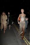 Iris Law Lila Grace Moss Arrives Fashion Awards Afterparty Chiltern Firehouse London
