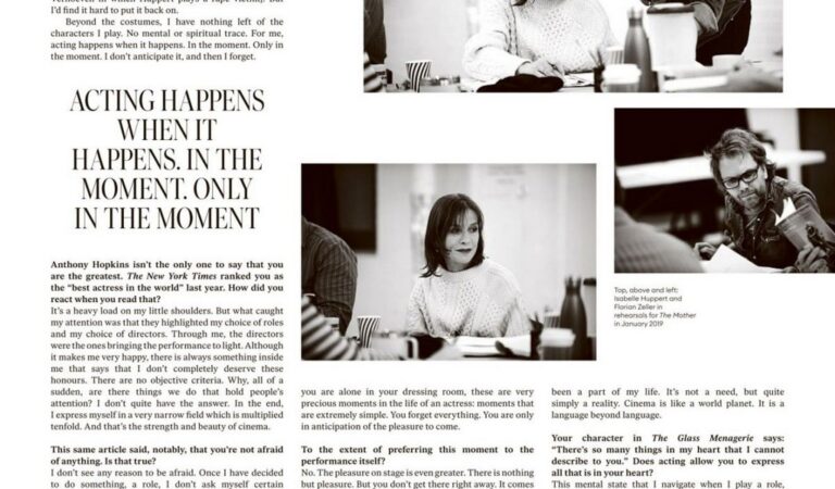 Isabelle Huppert How Spend It Italy September (9 photos)
