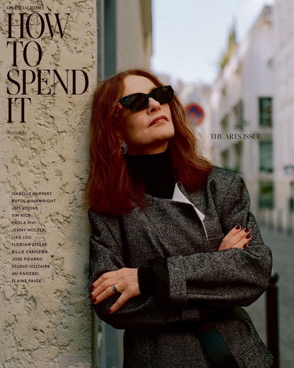 Isabelle Huppert How Spend It Italy September