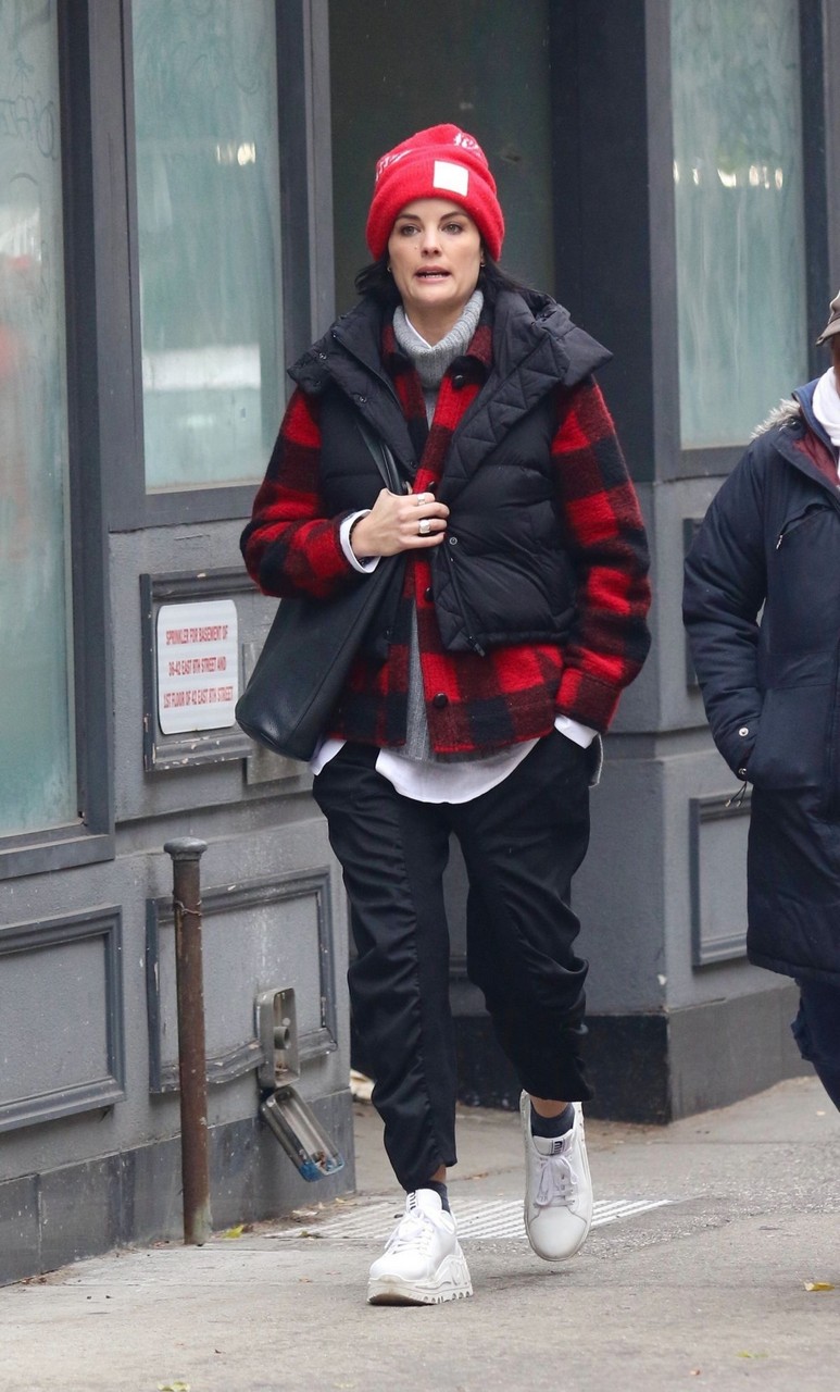 Jaimie Alexander Out About New York