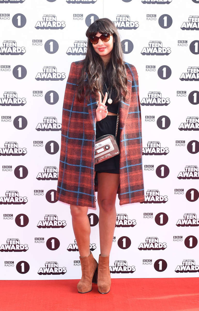 Jameela Jamil Radio One Teen Awards Wembley Arena London