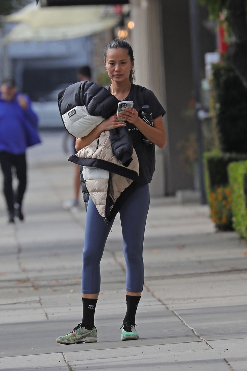 Jamie Chung Leaves Workout Session Los Angeles