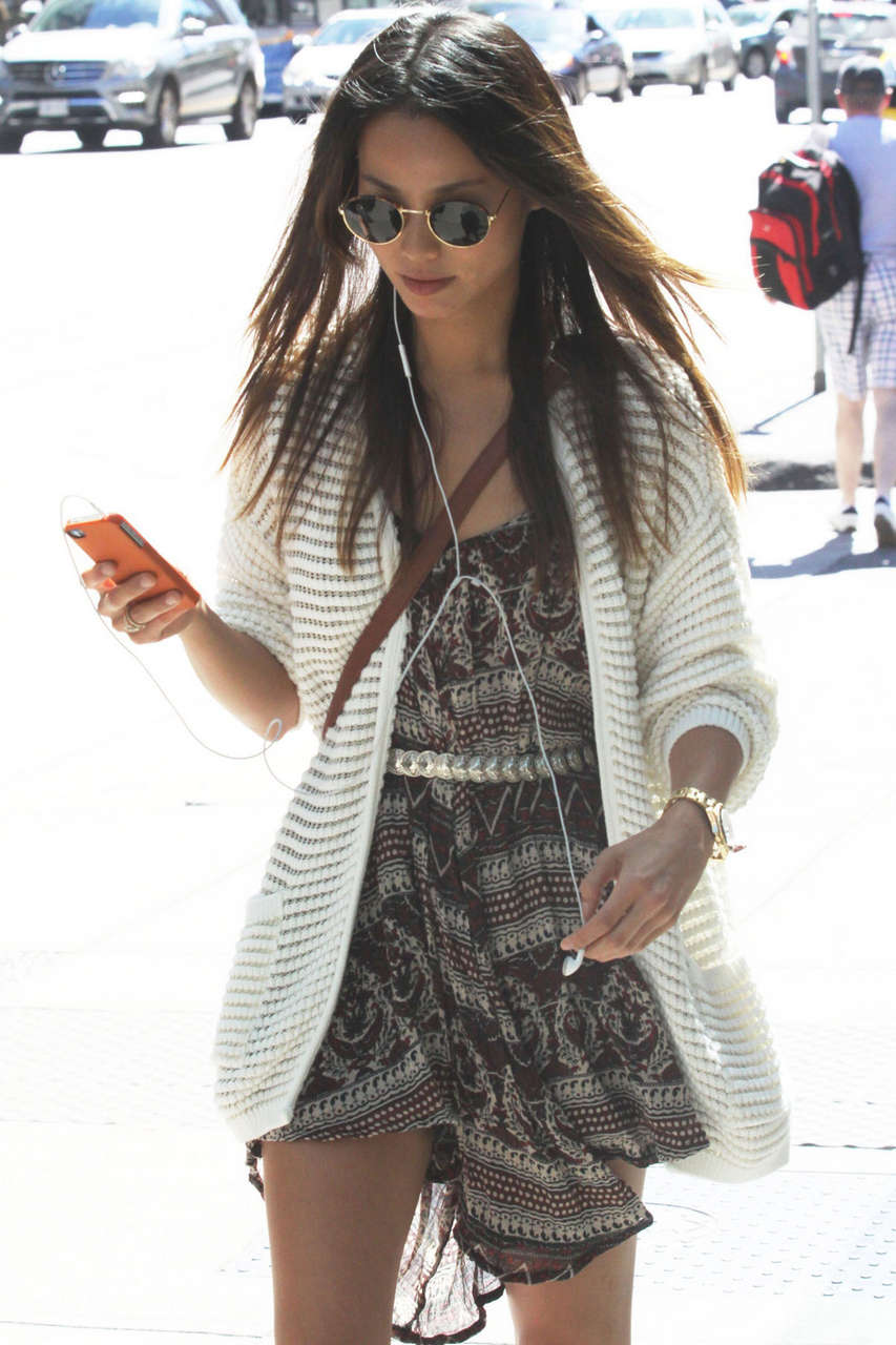 Jamie Chung Out About Vancouver