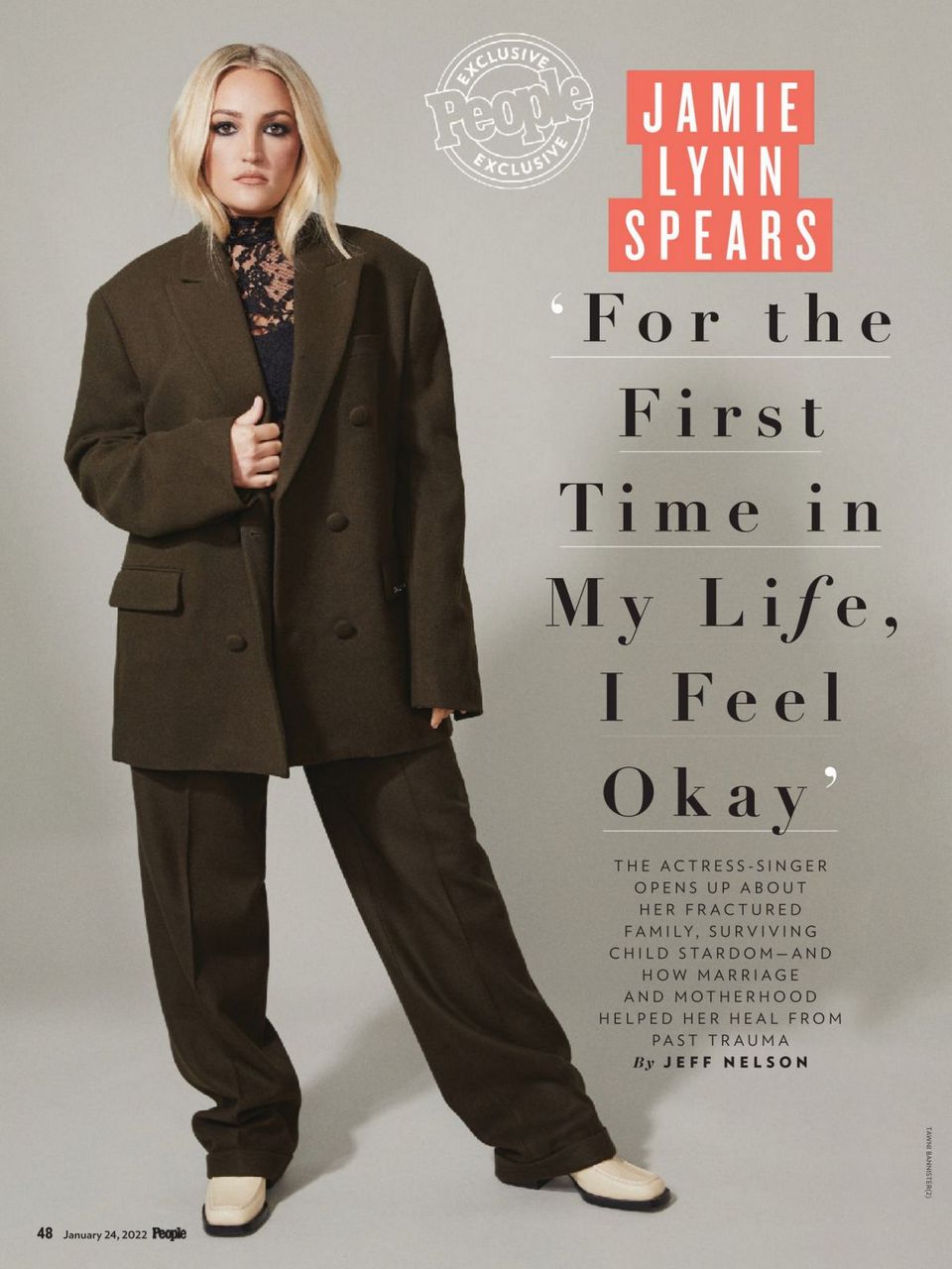 Jamie Lynn Spears People Magazine January