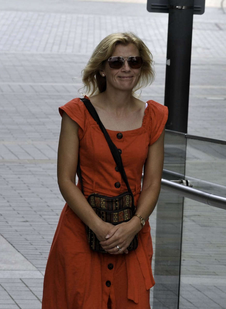 Jane Danson Out About Manchester