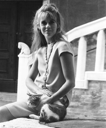 Jane Fonda Venice Film Festival 1966 Photo By