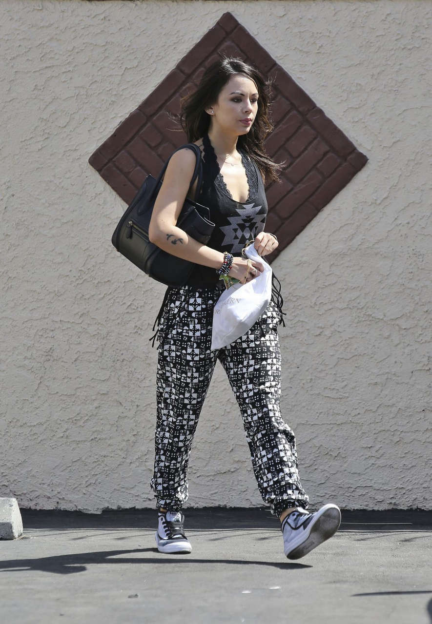 Janel Parrish Arrives Dancing With Stars Rehearsal Los Angeles