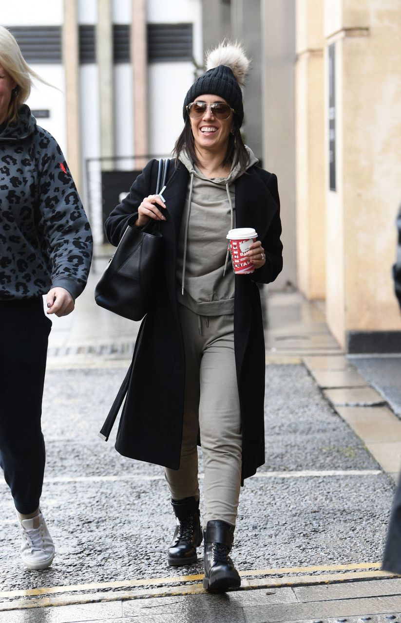 Janette Manrara Heading To Strictly Come Dancing Rehearsals Birmingham