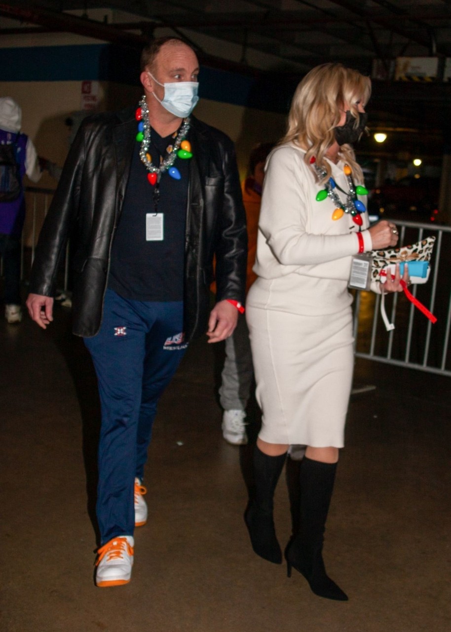 Jeanie Buss Arrives Lakers Game Crypto Com Arena Los Angeles