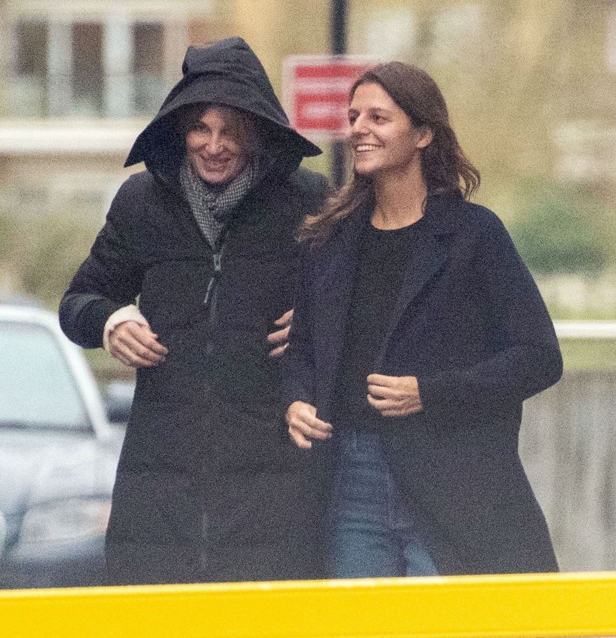 Jemmima Goldsmith Khan Out With Friend West London
