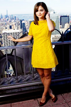 Jenna Coleman At Rockefeller Center August