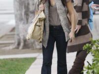 Jenna Dewan Walking Robertson Blvd West Hollywood