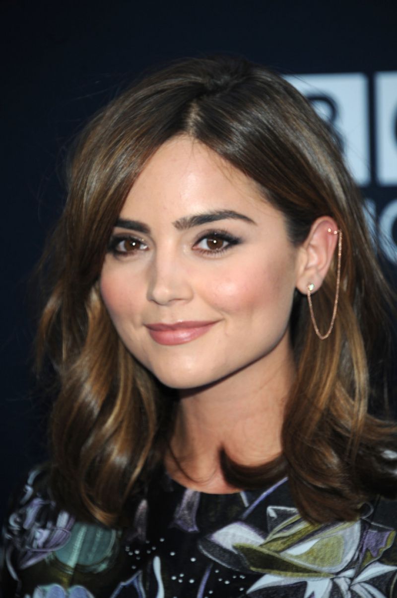 Jenna Louise Coleman Doctor Who Premiere New York