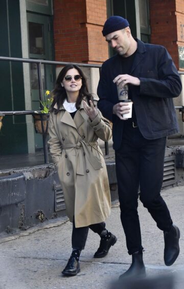 Jenna Louise Coleman Out New York