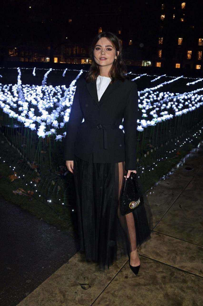 Jenna Louise Coleman Royal Marsden Cancer Charity S Ever After Garden Launch Event London