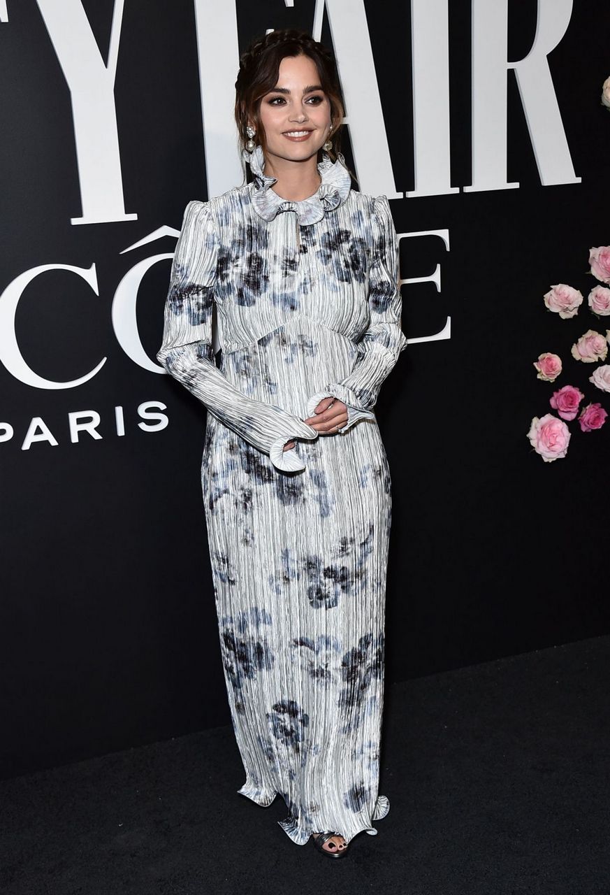 Jenna Louise Coleman Vanity Fair And Lancome Celebrate Future Of Hollywood Los Angeles