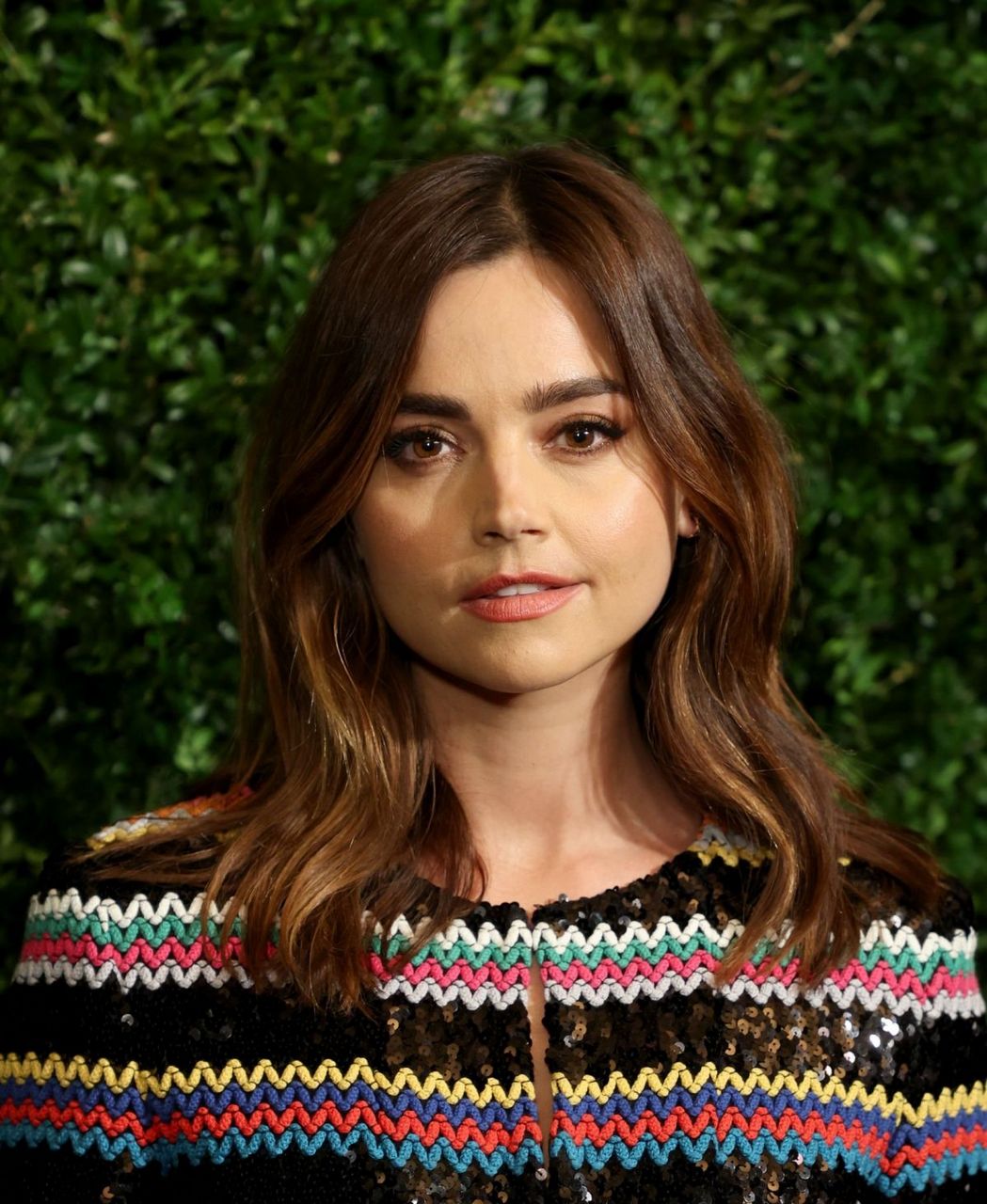 Jenna Luise Coleman Charles Finch Chanel Pre Bafta Party London