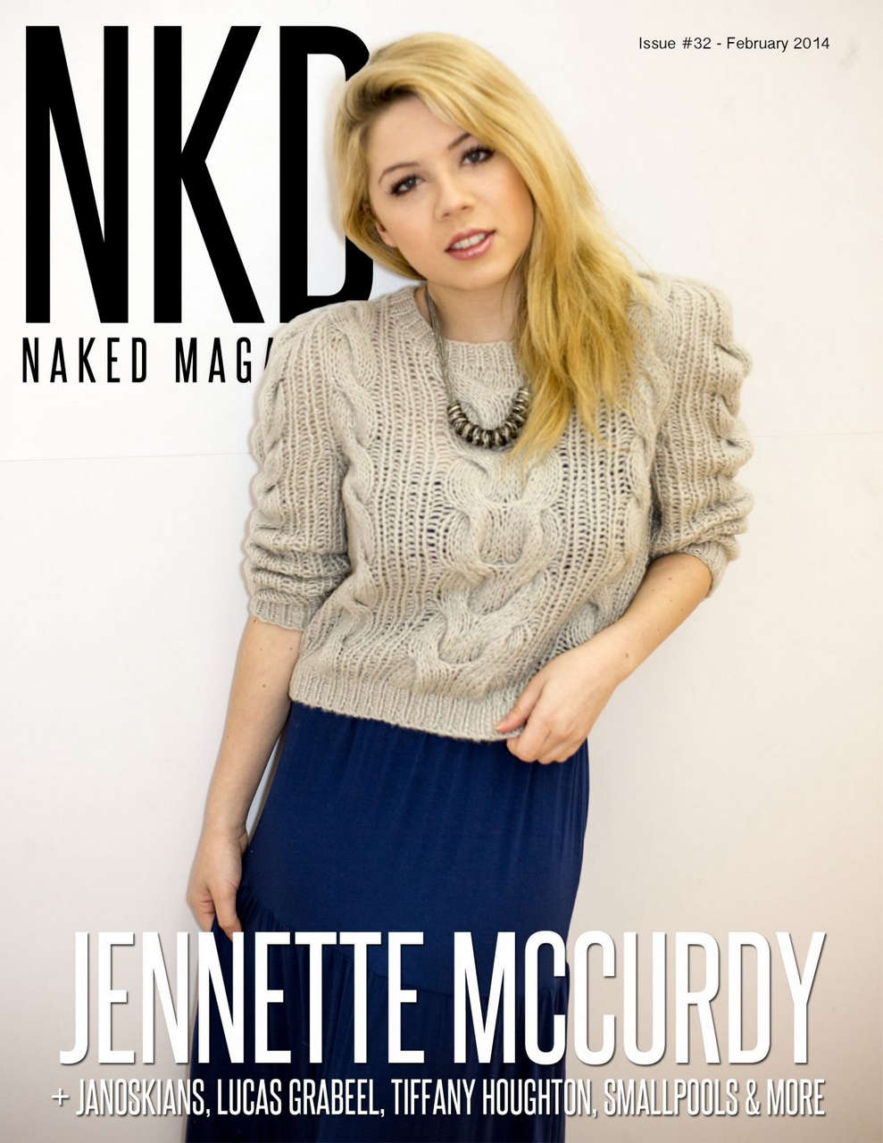 Jennette Mccurdy Nkd Magazine February 2014 Issue