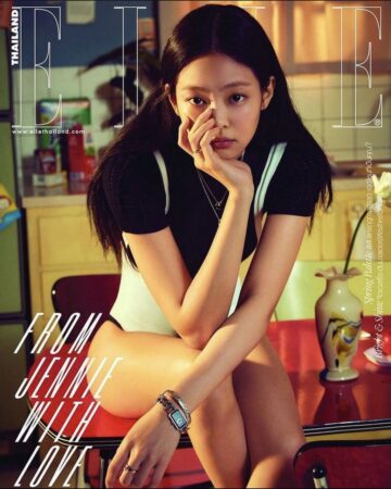 Jennie For Elle Magazine Thailand February