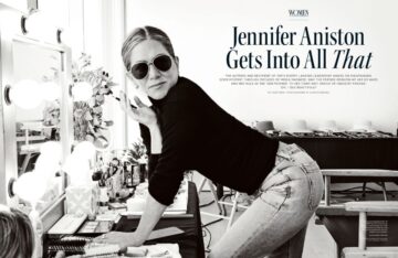 Jennifer Aniston Hollywood Reporter December