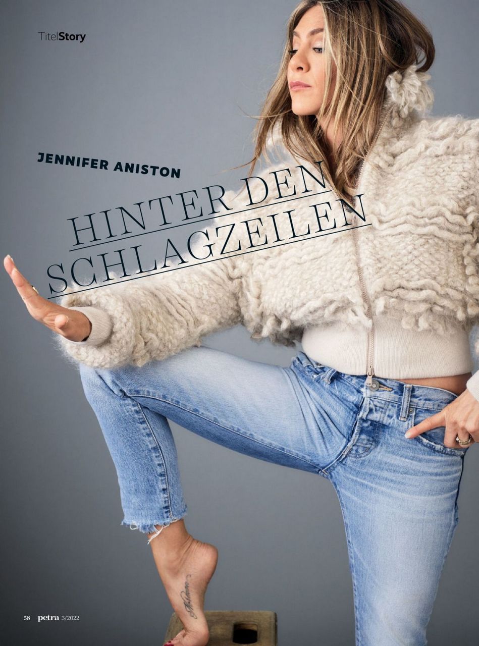 Jennifer Aniston Petra Magazine March