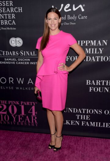 Jennifer Garner 10th Anniversary Pink Party Santa Monica
