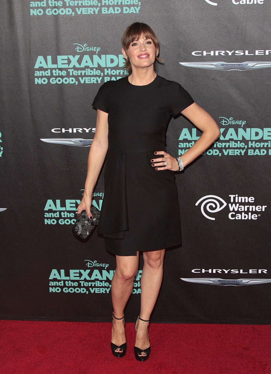 Jennifer Garner Alexander Terrible Horrible No Good Very Bad Day Premiere Hollywood