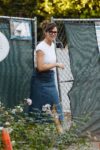 Jennifer Garner Checking Construction Her New Home Los Angeles