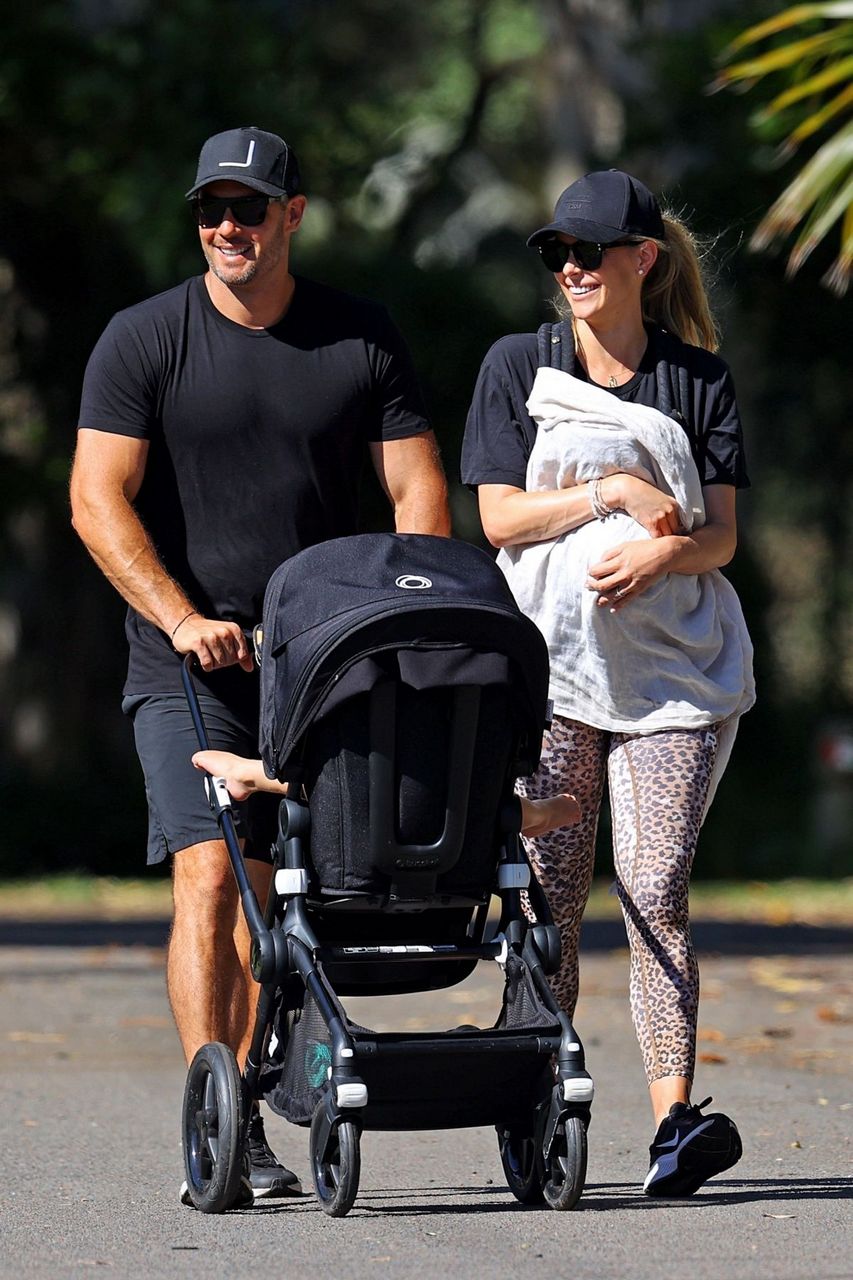 Jennifer Hawkins And Jake Wall Out With Their Kids Sydney