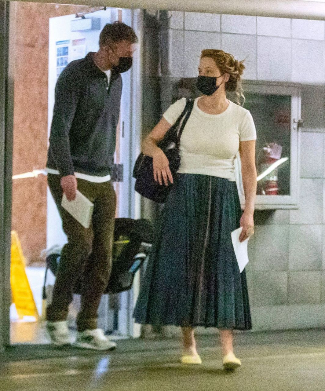 Jennifer Lawrence And Cooke Maroney Out With Their Baby Los Angeles