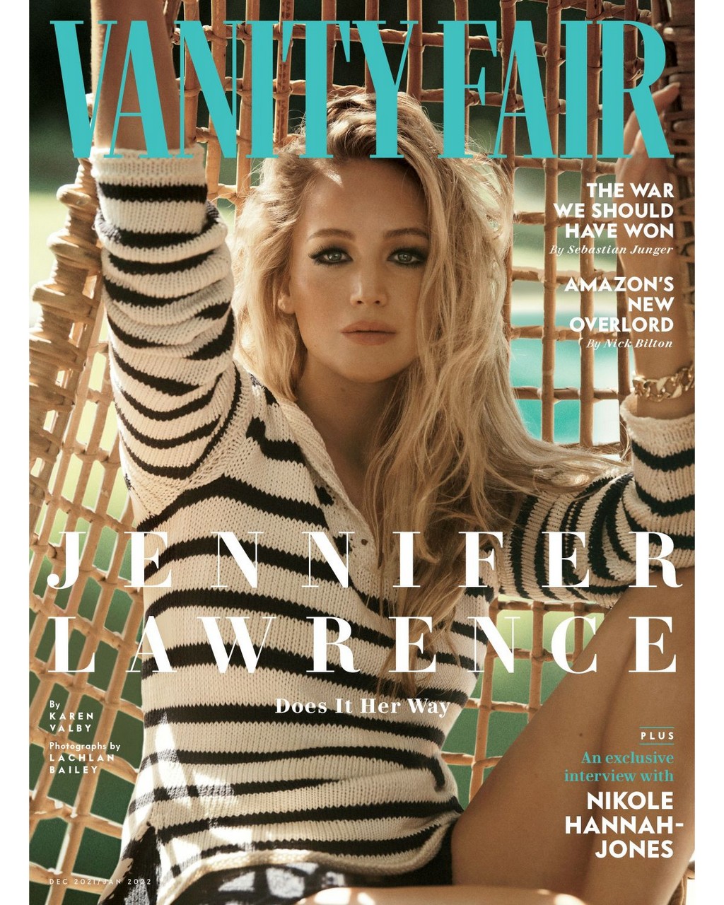 Jennifer Lawrence For Vanity Fair Magazine November