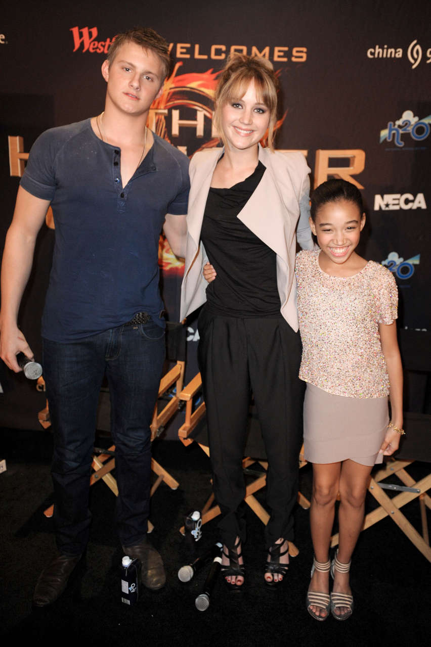 Jennifer Lawrence Hunger Games Cast Broward Mall