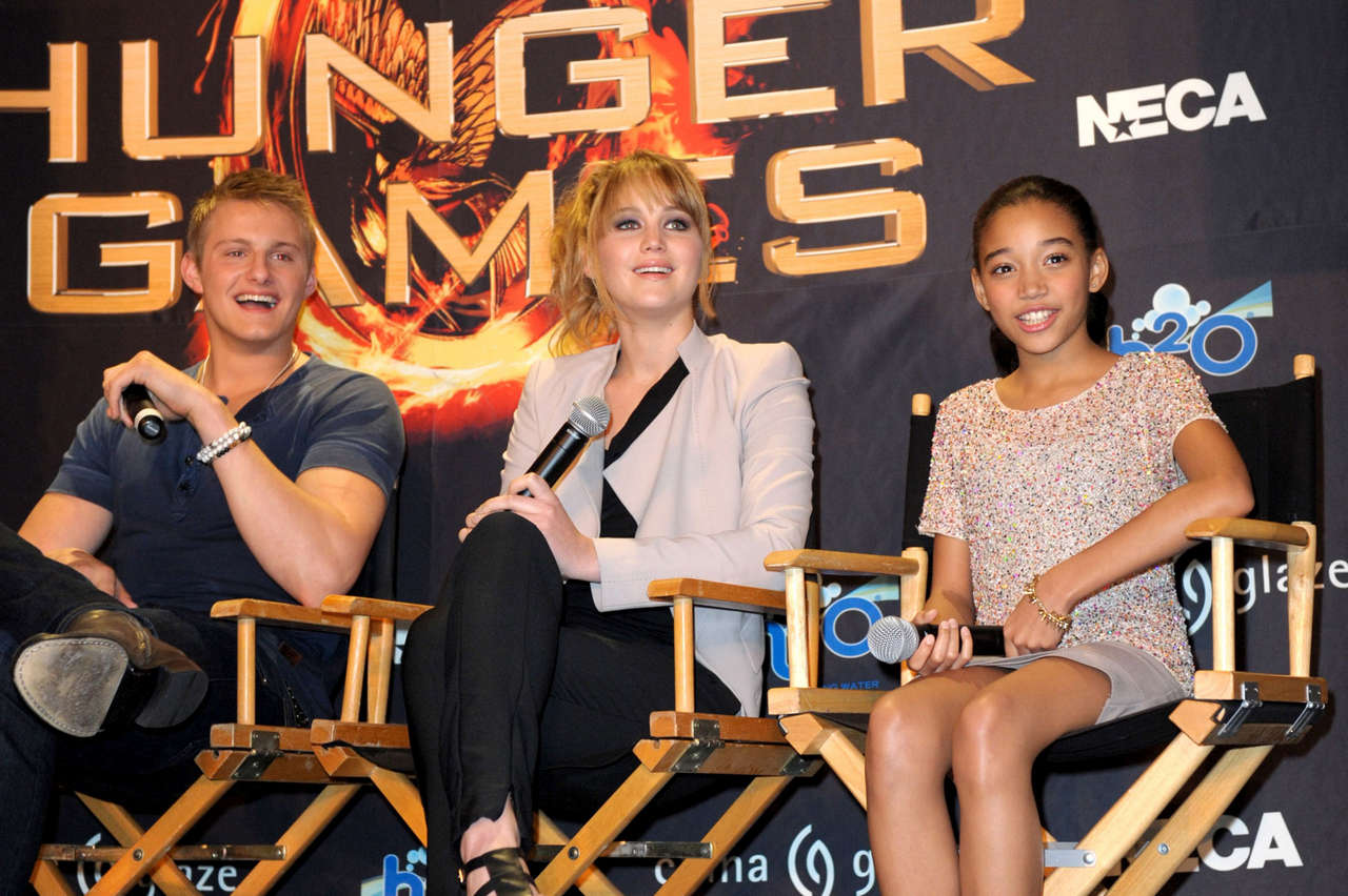 Jennifer Lawrence Hunger Games Cast Broward Mall