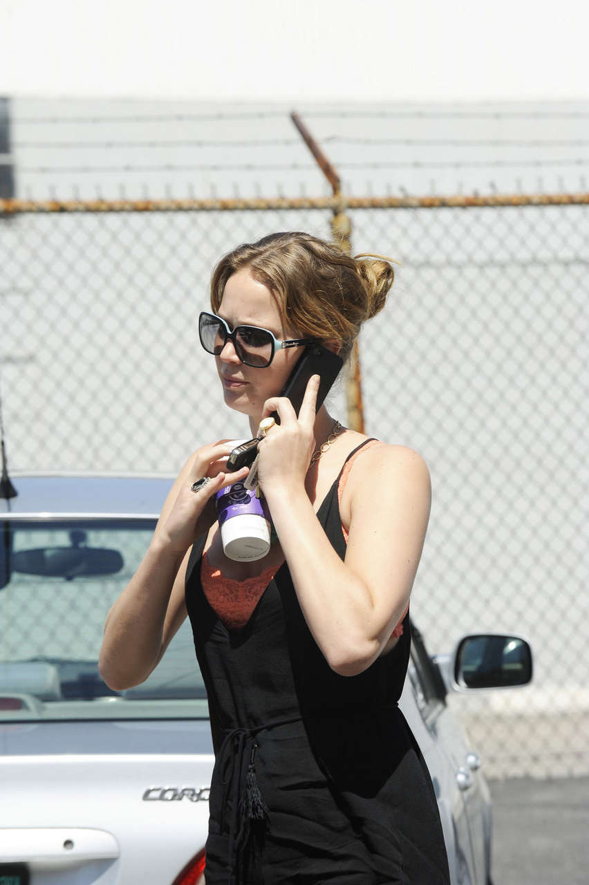 Jennifer Lawrence Out About Hollywood