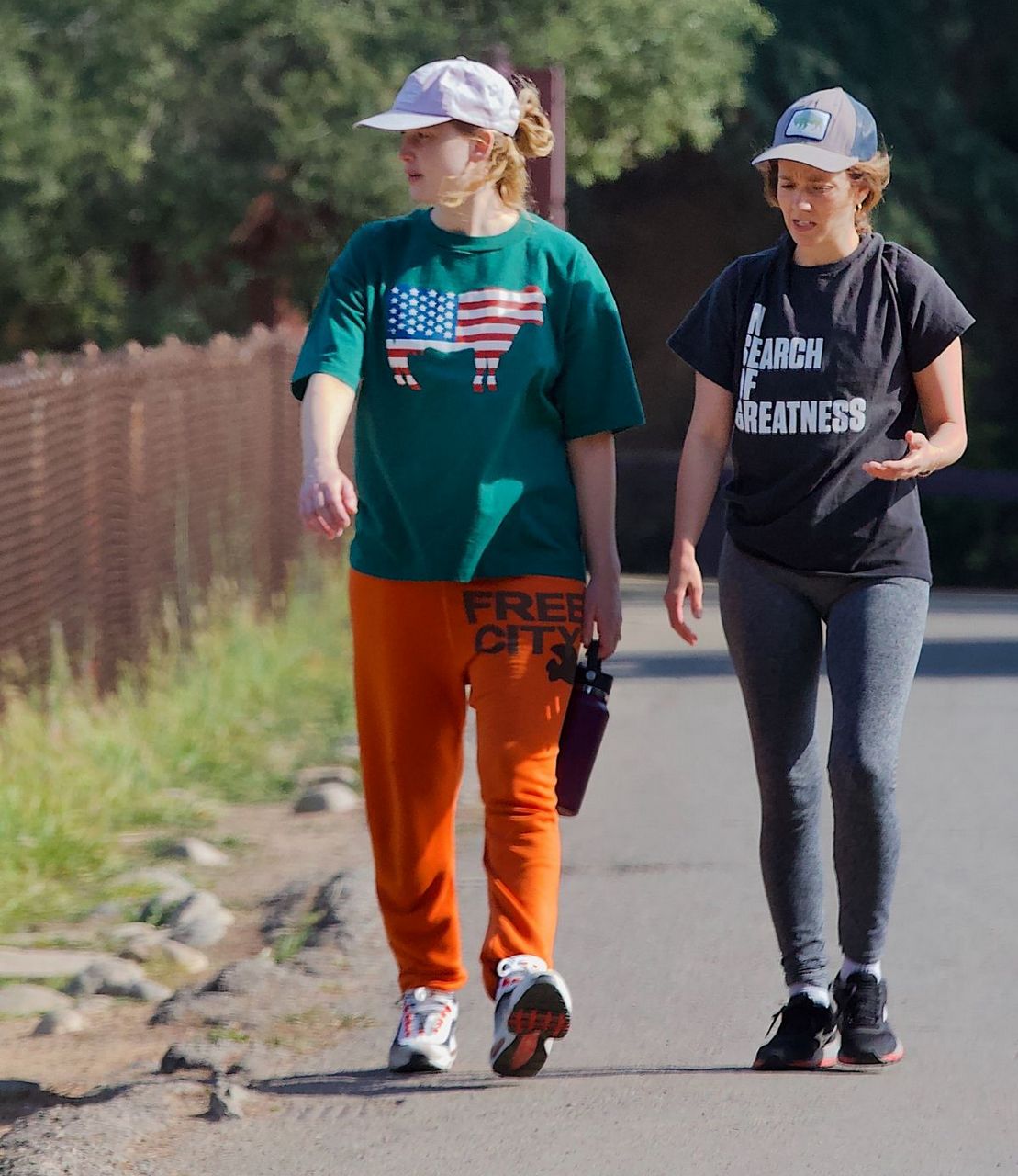 Jennifer Lawrence Out Hiking Los Angeles