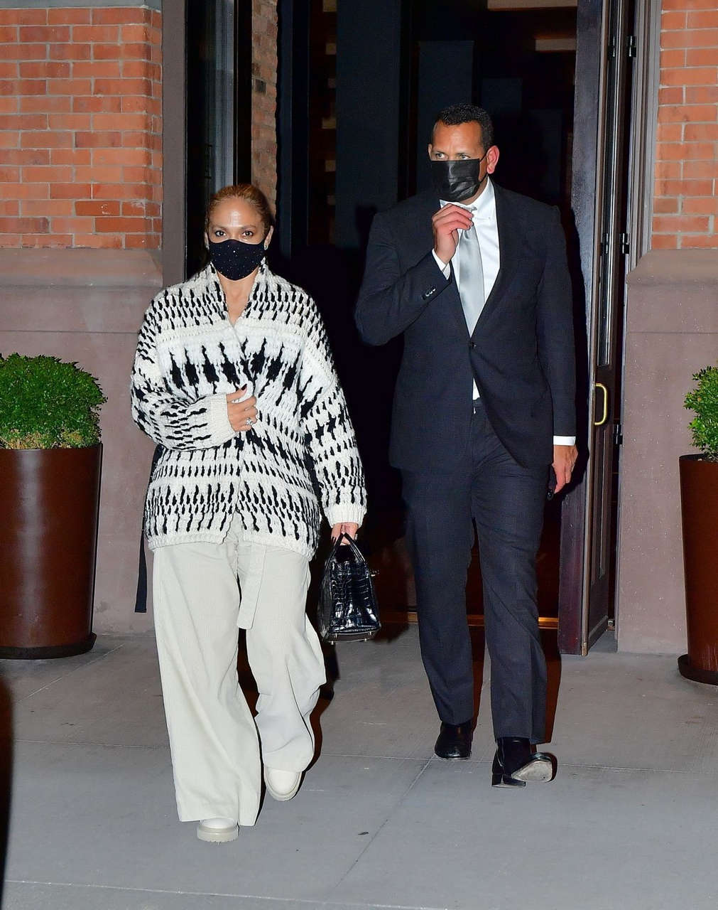 Jennifer Lopez Alex Rodriguez Out New York