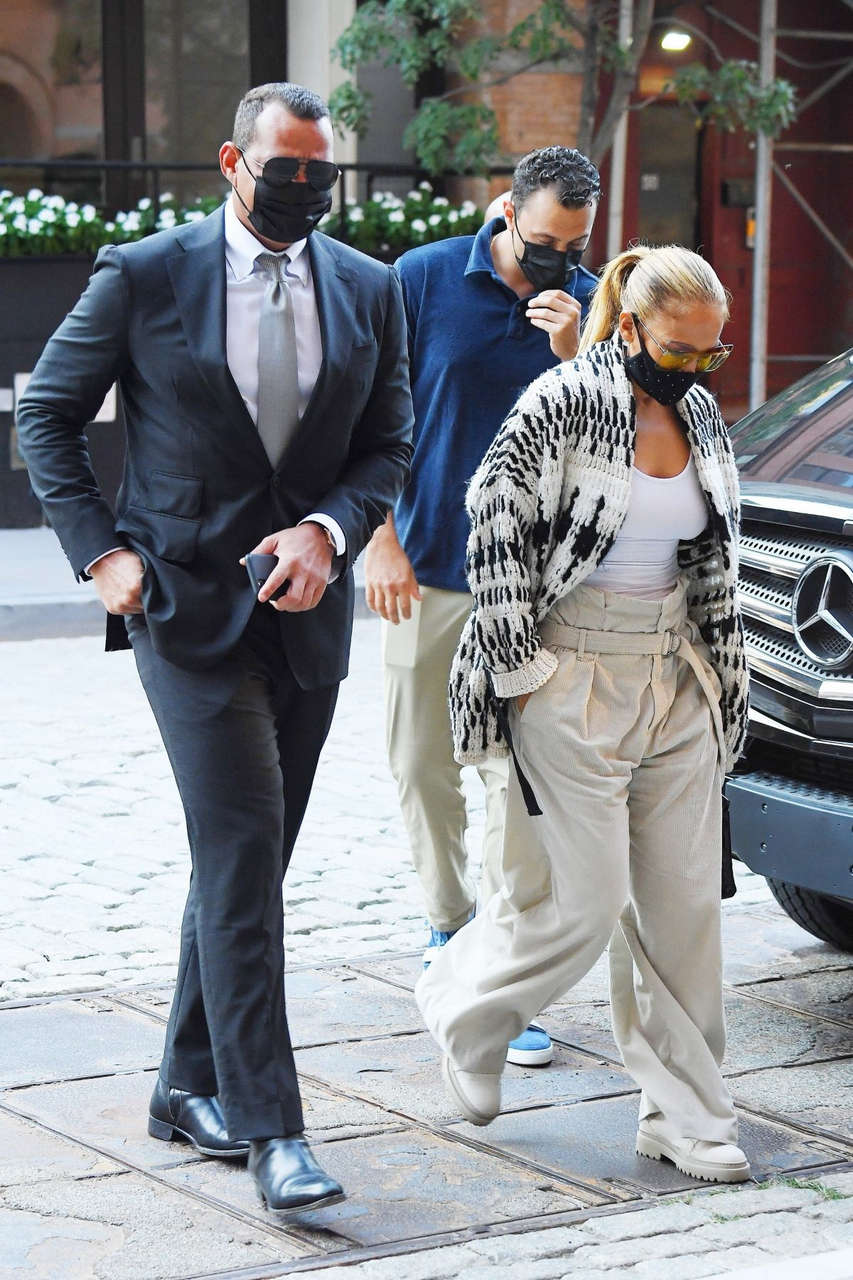 Jennifer Lopez Alex Rodriguez Out New York