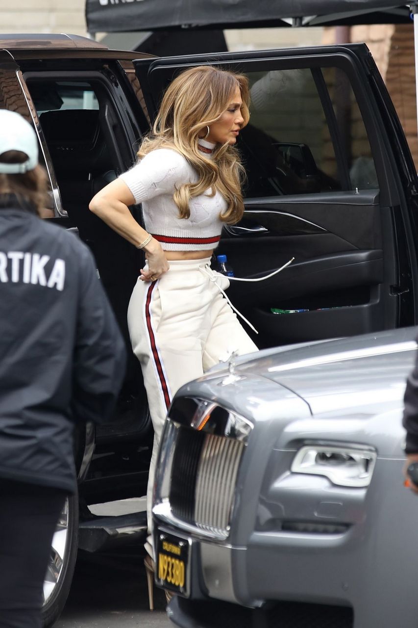 Jennifer Lopez And Ben Affleck Arrives Studio Los Angeles